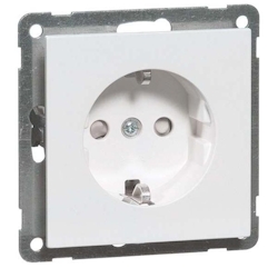 Peha SCHUKO-Steckdose alu D 20.6511.70 00155111 Image
