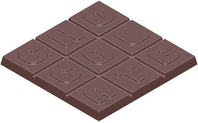 Esmeyer 1 x SCHNEIDER Schokoladen-Form 275x135 mm 100x100x8 Image