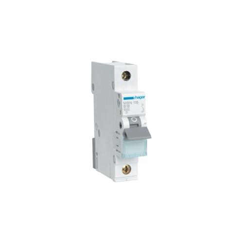 Hager LS-Schalter 1P 6kA B-16A 1M