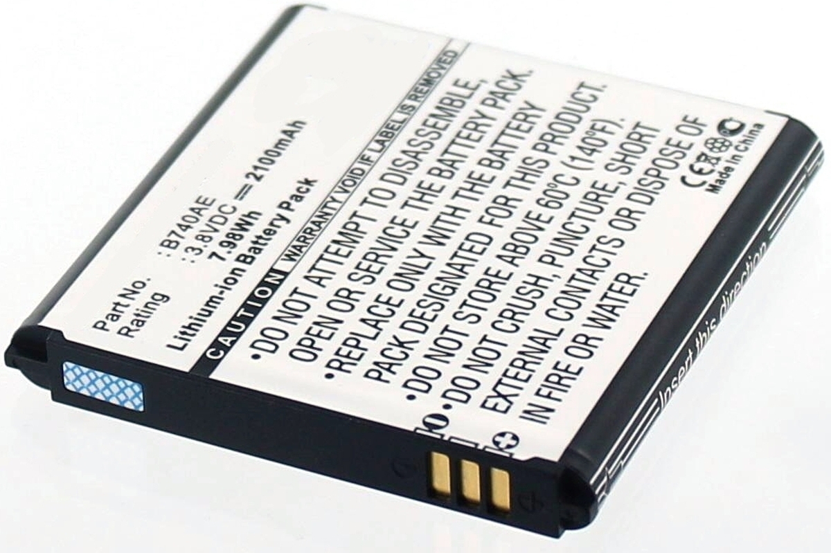 AGI Akku für Samsung NX3300 Li-Ion 3,8 Volt 2100 mAh schwarz Image