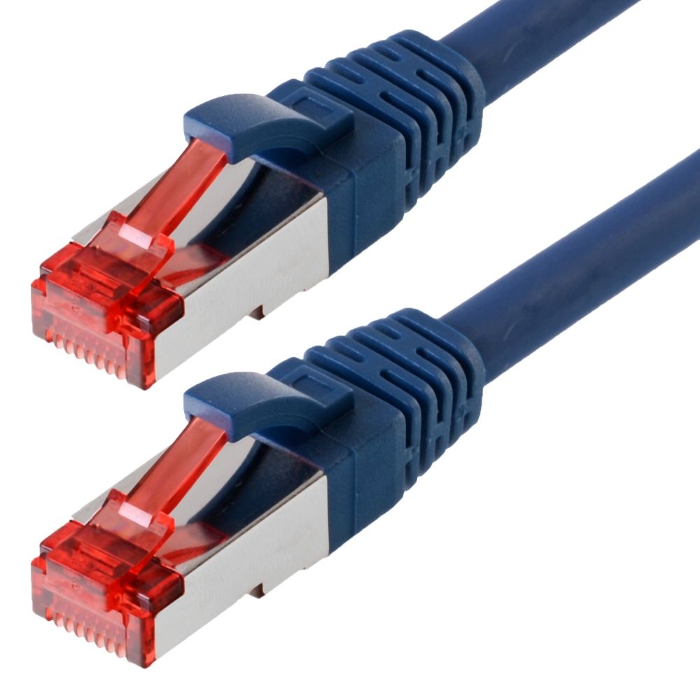 Helos Patchkabel S/FTP Cat 6 blau 30,0m Image