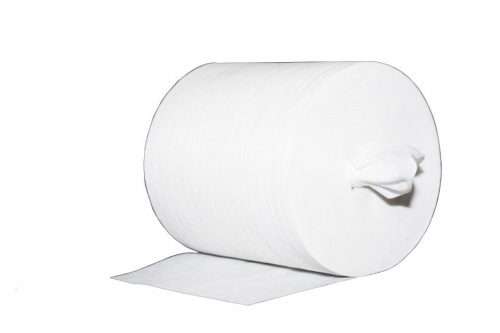 Mank Reinigungstuch M-Wipes aus Spunlace 60 gsm Weiß, 17x25 cm ca. 200 Abrisse, 1 Rolle Image