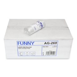 Funny Müllbeutel, transparent, 18 Liter, 2.000 Stück (40 Rollen á 50 Stück) Image