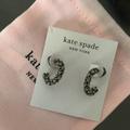 Kate Spade Jewelry | Kate Spade Hoops Earrings | Color: Gray | Size: Os