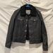 Levi's Jackets & Coats | Black Leather Sherpa Levi’s Jacket | Color: Black | Size: M