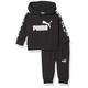 PUMA Boys Pullover Hoodie & Jogger, Black, 3-6 Months