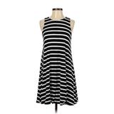 Old Navy Casual Dress - A-Line Crew Neck Sleeveless: Black Color Block Dresses - Women's Size X-Small