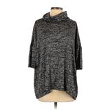 Ann Taylor Factory Turtleneck Sweater: Black Tops - Women's Size X-Small