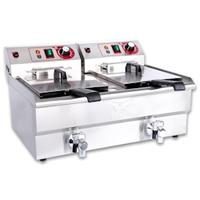 Beeketal Gastronomie Friteuse Fritteuse 230 V BWF-132P