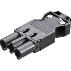 BACHMANN Gerätestecker GST18/3 schwarz Image