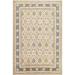 Vegetable Dye Geometric Traditional Khotan Area Rug Wool Hand-knotted - 5'10" x 8'6"