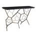 Aurelle Home Slate and Iron Rustic Console Table