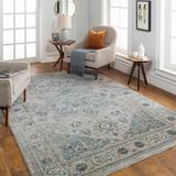 Whangamata 9' x 12'2" Traditional Handmade Wool Persian Dusty Sage/Light Gray/Light Sage/Olive/Pale Blue/Taupe/Teal/White/Medium Gray Area Rug - Hauteloom