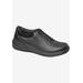 Women's Tulip Oxford Flat by Drew in Black Calf (Size 7 M)