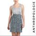 Anthropologie Dresses | Anthropologie Dress “Lilka” | Color: Blue/Gray | Size: S