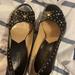 Michael Kors Shoes | Michael Kors Studded Heels | Color: Black/Gold | Size: 7