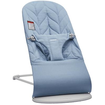 BabyBjörn Bouncer Bliss, Light Gray Frame Petal Q...