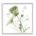 Stupell Industries Blooming Queen Anne's Lace Wildflower Watercolor Painting White Framed Giclee Texturized Art By Verbrugge Watercolor | Wayfair