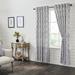 Foundry Select Streator 100% Cotton Geometric Room Darkening Rod Pocket Curtain Panels Metal | 84 H in | Wayfair E1556C2305004268B659BBE281590DF9