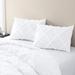 Dakota Fields Kilgo Microfiber Comforter Set Polyester/Polyfill/Microfiber in White | Queen Comforter + 2 StandardShams | Wayfair