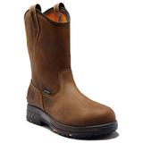 Timberland Pro 8" Helix HD Pull On CT WP Boot - Mens 7.5 Brown Boot Medium