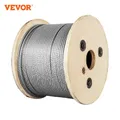 VEVOR 100 m 150 m 300 m Câble en Acier Inoxydable Câble Métallique Câble d'Acier pour Applications