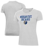 Women's Under Armour Gray Morgan State Bears Performance T-Shirt