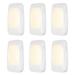 Energizer Power Failure LED Night Light Plastic in White | 7 H x 7 W x 4 D in | Wayfair 43666-P1