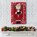 The Holiday Aisle® Cozy Cocoa Christmas Collection B Premium Gallery Wrapped Canvas - Ready To Hang Canvas in Black/Blue/Green | Wayfair