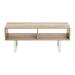 Trent Austin Design® Gateshead Sled Coffee Table w/ Storage Wood in Brown | 15.75 H x 39.37 W x 15.75 D in | Wayfair