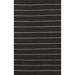 White 36 x 24 x 0.2 in Indoor/Outdoor Area Rug - Erin Gates By Momeni River Fine Black Hand Woven PET Indoor Outdoor Rug Recycled P.E.T. | Wayfair