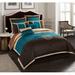 Winston Porter Cally Multi-colored Microfiber Modern & Contemporary 8 Piece Comforter Set Polyester/Polyfill/Microfiber | Wayfair 87942101215 8