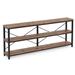 17 Stories Ingerlise 70.87" Console Table Wood in Black | 35.83 H x 70.87 W x 11.81 D in | Wayfair C67836F066CE40B9BEEE7040DB7CECA7