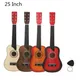 Guitare acoustique JE6 en tilleul avec cordes médiatées mini ukulélé accessoires musicaux