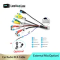 Leekooluu-Câble de sortie RCA pour autoradio 2 Din Android externe en option