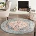 Copper Grove Alsleben Vintage Persian Floral Medallion Area Rug