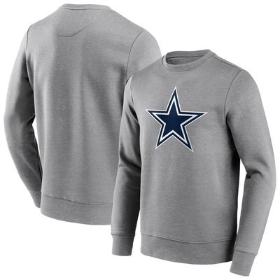 Dallas Cowboys Rundhals-Sweatshirt mit neutraler Farbe und Logo - Herren Image