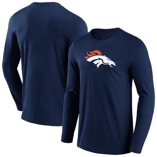 Denver Broncos Langarm-T-Shirt mit alternativem Farblogo - Herren