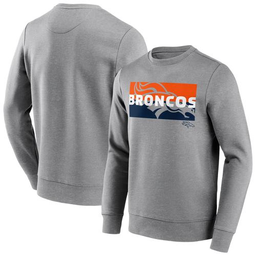 Denver Broncos Square Off Rundhals-Sweatshirt - Herren