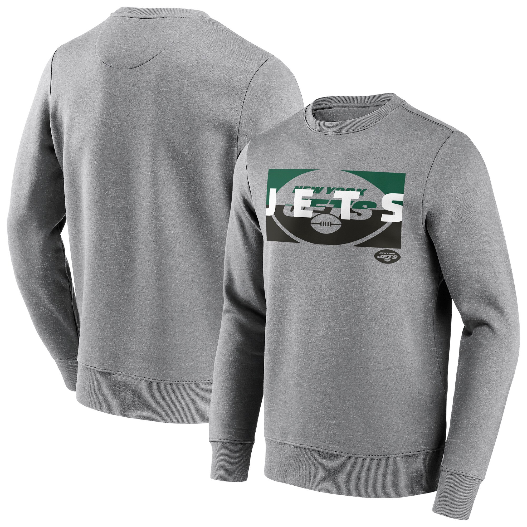 New York Jets Square Off Rundhals-Sweatshirt - Herren Image