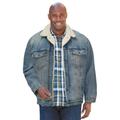 Men's Big & Tall Sherpa Trucker Jacket by Levi's in Mustard Wash (Size 2XL)