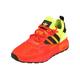 adidas Originals ZX 2K Boost Junior Running Trainers Sneakers (UK 4.5 US 5 EU 37 1/3, Yellow White red FV8595)