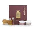 Aromatherapy Associates Gift Set for Women - Moments of Rose Indulgence Luxury Gifting Set with Bath & Shower Oil, Gua Sha Comb, Pink Clay Mask & Velvety Body Cream