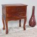 Windsor Carved 2-Drawer Nightstand