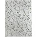 White 24 x 0.08 in Area Rug - Red Barrel Studio® Floral Light Gray/Green/Red Area Rug Polyester | 24 W x 0.08 D in | Wayfair