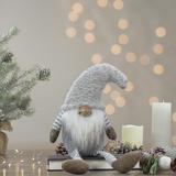 Northlight Seasonal 7.5" Gray & Beige Sitting Girl Christmas Gnome Figure | 9.5 H x 7.5 W x 4.5 D in | Wayfair NORTHLIGHT QS89533