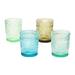 Dakota Fields Luke 4 Piece 6 oz. Glass Glassware Set Glass in Blue/Green/Yellow | 4 H x 3.25 W in | Wayfair E536F5EB121444D890265F27E6372AD5