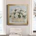 Charlton Home® Sweet Hydrangeas-Premium Framed Canvas - Ready To Hang Canvas, Solid Wood in Green/Indigo/Pink | 30.5 H x 30.5 W x 1.5 D in | Wayfair