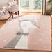 Gray/Pink 108 x 79 x 0.51 in Indoor Area Rug - Zoomie Kids Gabor Kids Pink Area Rug | 108 H x 79 W x 0.51 D in | Wayfair