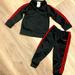 Adidas Matching Sets | Adidas 2 Piece Suit | Size 24m | Color: Black/Red | Size: 24mb